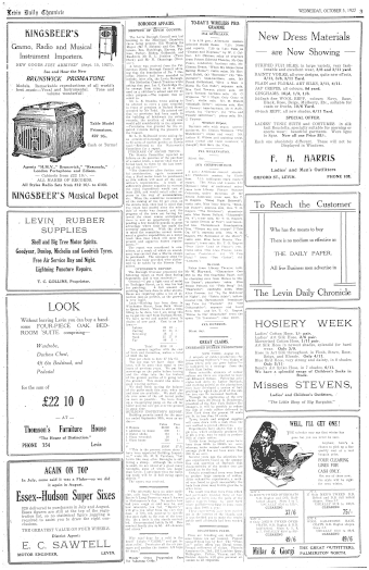 Issue page