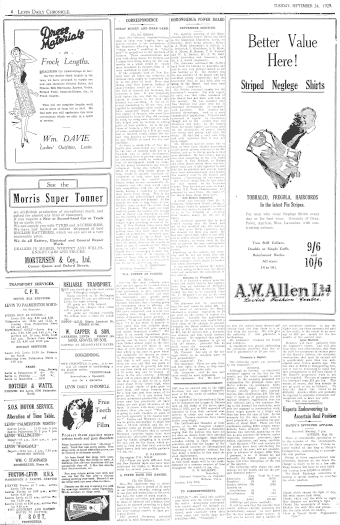 Issue page