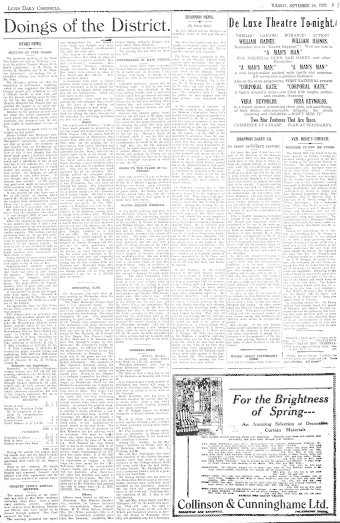 Issue page