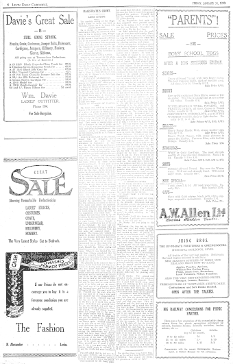 Issue page