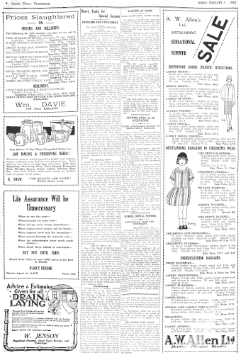 Issue page