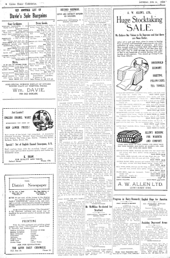 Issue page