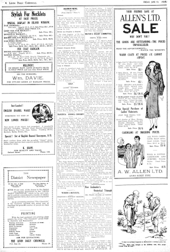 Issue page