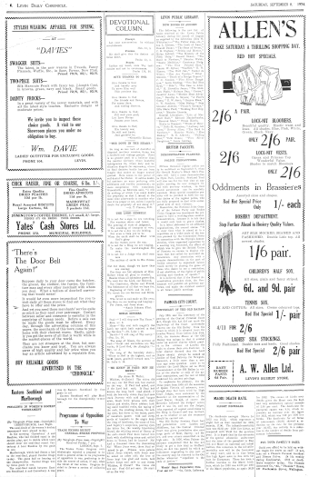 Issue page