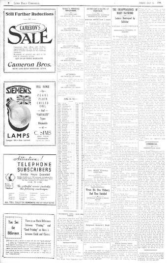 Issue page