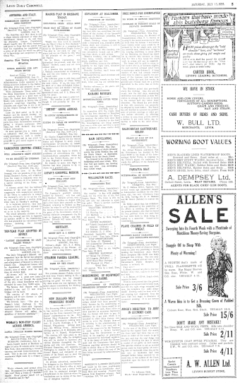 Issue page