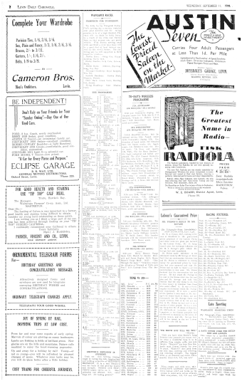 Issue page