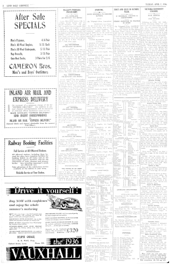 Issue page