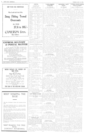 Issue page