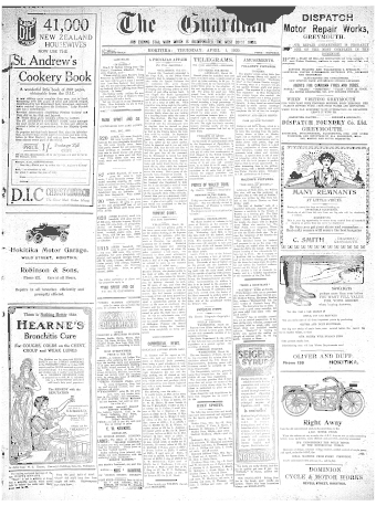 Issue page