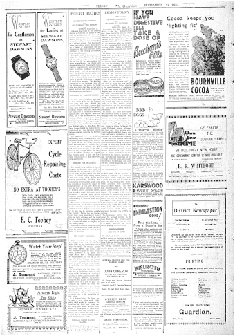 Issue page