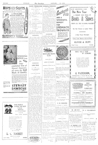 Issue page