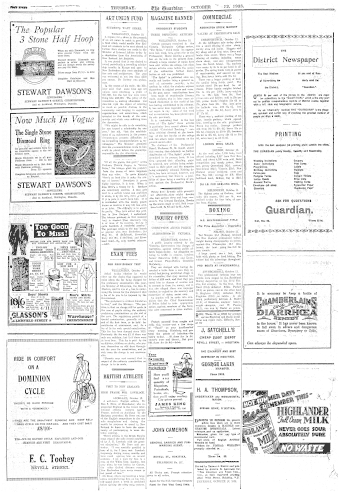 Issue page