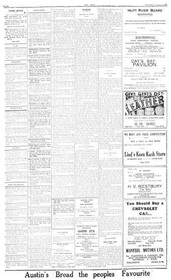 Issue page