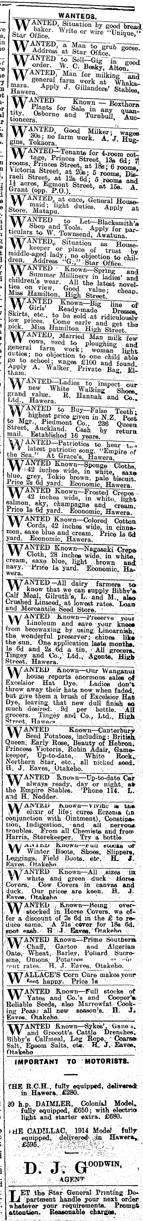 Papers Past, Newspapers, Hawera & Normanby Star