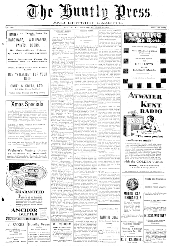 Issue page