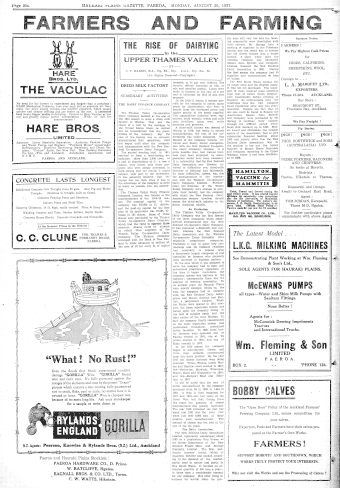 Issue page