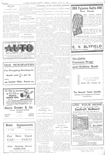 Issue page