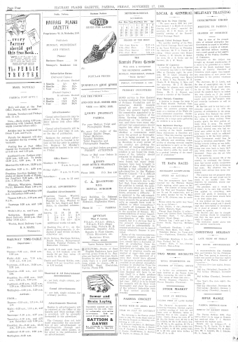 Issue page