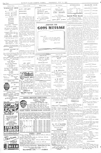 Issue page