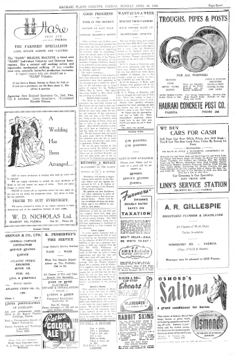 Issue page