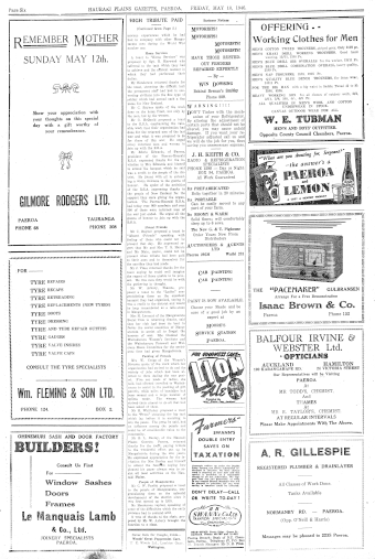 Issue page