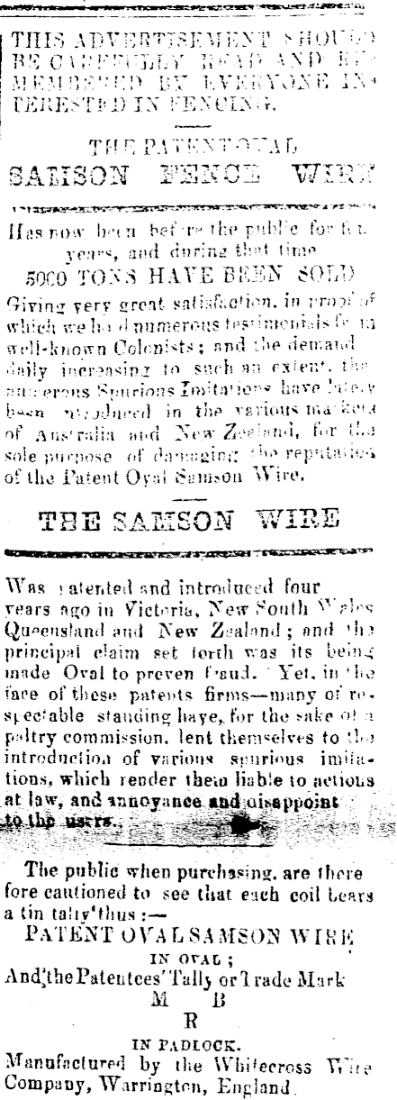 Papers Past Newspapers Inangahua Times 5 November 10 Page 3 Advertisements Column 7