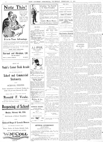 Issue page