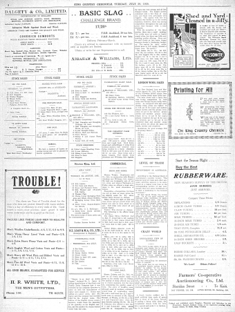 Issue page