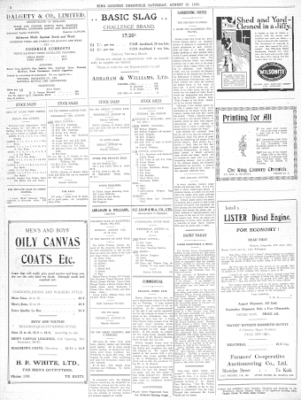 Issue page