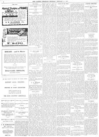 Issue page