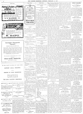 Issue page