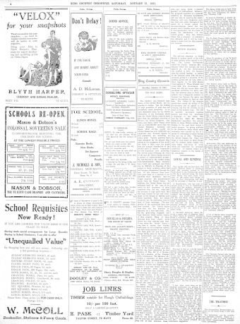 Issue page