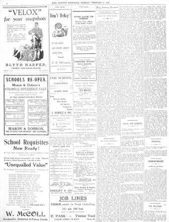 Issue page