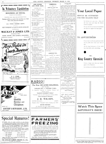 Issue page