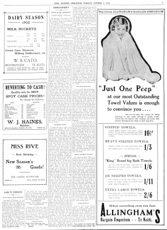 Issue page