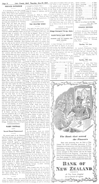 Issue page