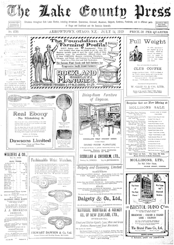 Issue page