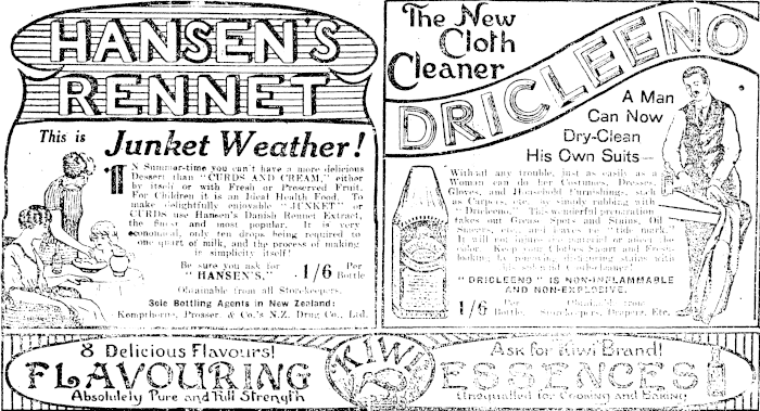 Papers Past Newspapers Lake County Press 5 February 1925 Page 1 Advertisements Column 2