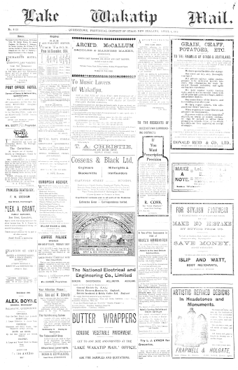 Issue page