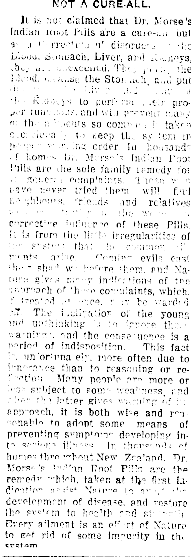 Papers Past Newspapers Lake Wakatip Mail 17 August 19 A Great Cerrective