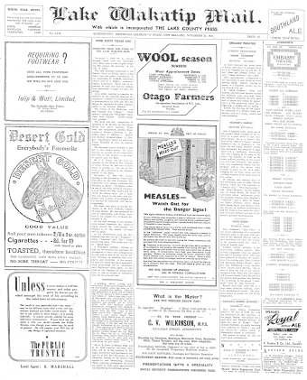 Issue page