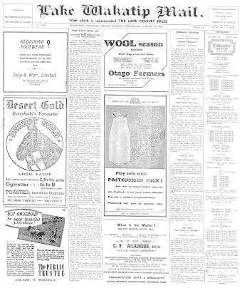 Issue page