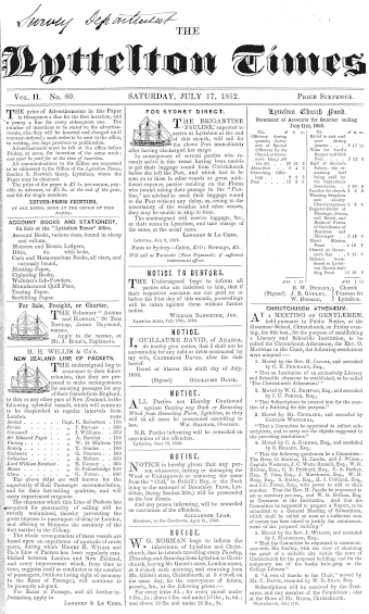 Issue page