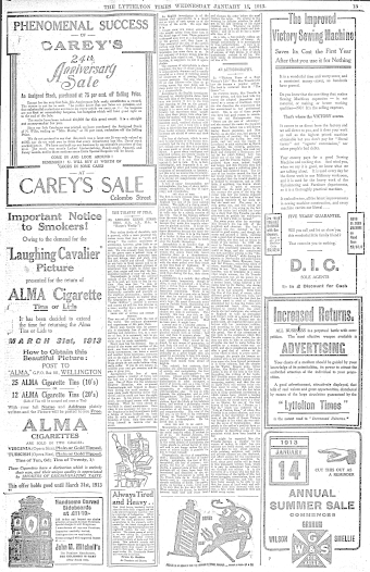 Issue page