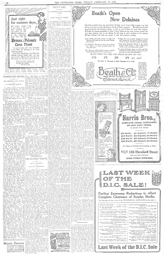 Issue page