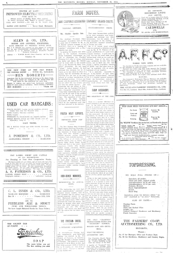 Issue page