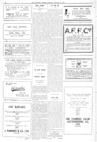 Issue page