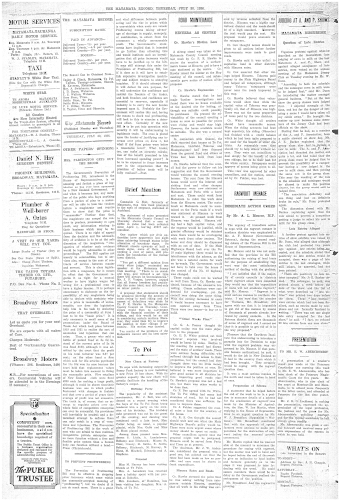 Issue page