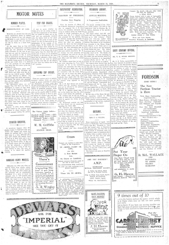 Issue page